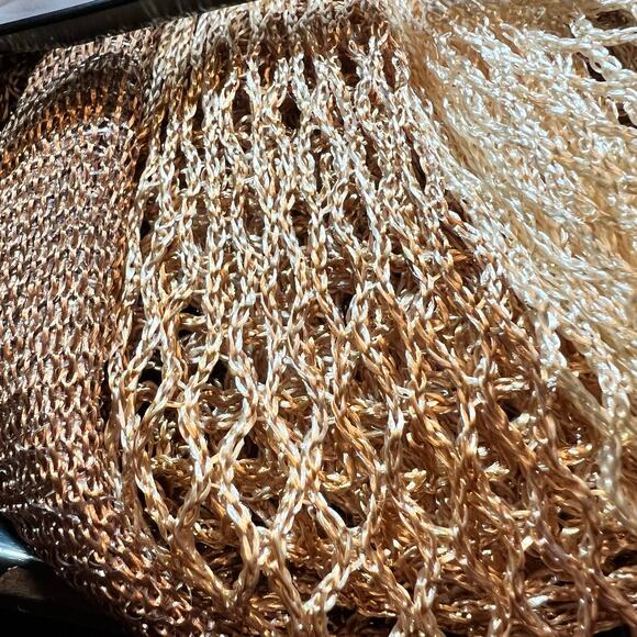 Sexy Gradient Gold Color Cover Up One Size Fits Most - Picture 4 of 4